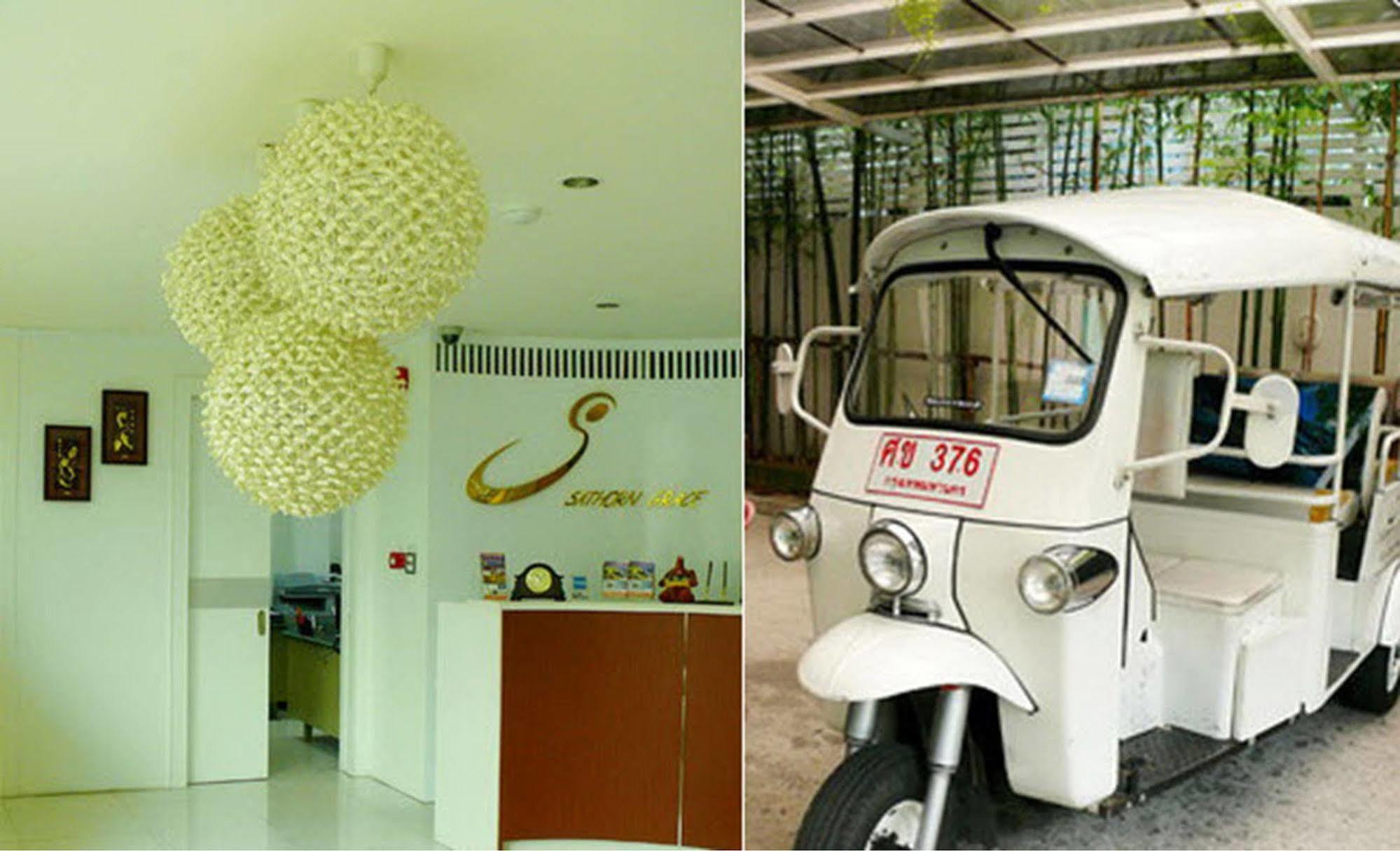 Sathorn Grace Serviced Residence Bangkok Dış mekan fotoğraf